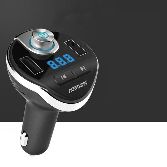 Car Bluetooth T20 Hands - free FM Transmitter MP3 Player Phone Charger - 5 - cjdropshipping