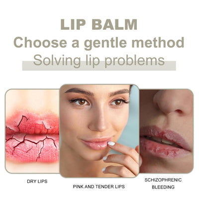 Hoygi Lip Balm, Fade Lip Lines Anti Cracking And Peeling Hydrating Plentiful Water Embellish Lip Care - 5 - CJ