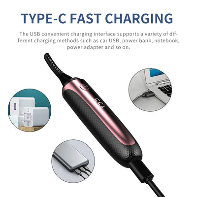 Electric Eyelash Curler - Thin Tip, Thick Base - 5 - CJ