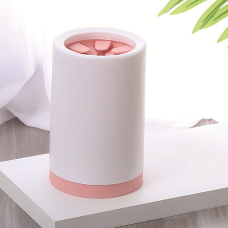 Portable Pet Paw Cleaner Cup Soft Silicone Comb - 0 - CJ - Pink No Logo - S - CJJJCWGY01342 - Pink No Logo - S