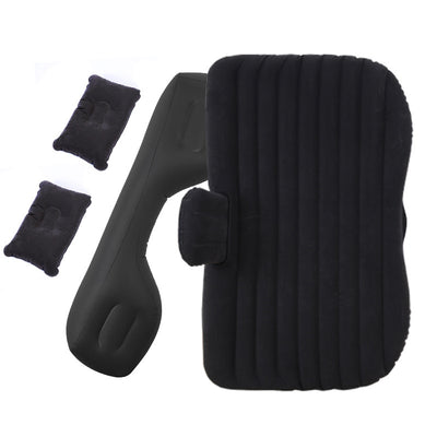 Inflatable Mattress Camping Car Air Mattress Car Travel Mattress Outdoor Car Pillow Bed - 0 - CJ - Black Split - CJQCQCQC00961 - Black Split