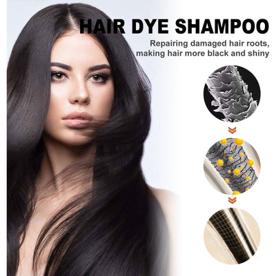 Removing Dandruff And Black Hair Shampoo Black - 5 - CJ
