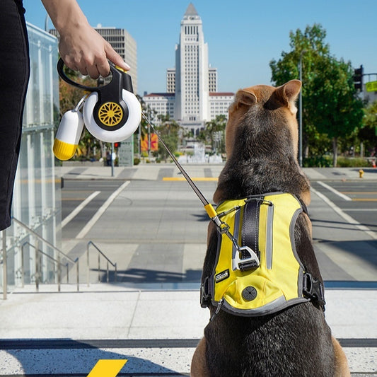 Dog Anti Pull Automatic Retractable Leash Auto Retracting - 0 - CJ