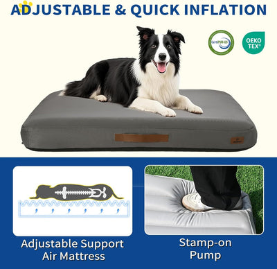 Medium Dog Outdoor Removable And Washable Inflatable Waterproof And Non - slip Dog Bed Summer Pet Travel Mat - 5 - CJ