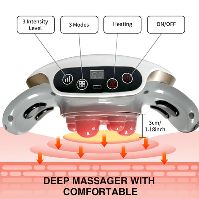 Automatic Abdominal Massager Multiple - use For Waist And Abdomen Back Neck And Legs 3 Modes For Home Or Office Use - Do Not Sell On Amazon Or Temu Platforms - 5 - CJ