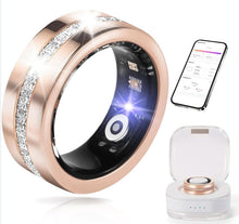 New Rose Gold Diamond Smart Ring - 5 - CJ