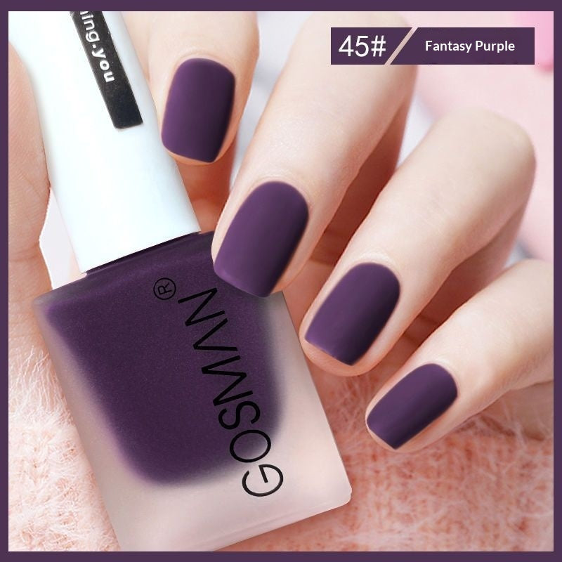 Quick - dry Matte Nail Polish, Non - peel - 0 - CJ