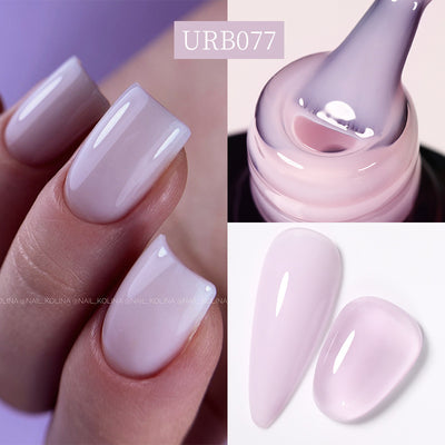 Reinforced Long - lasting No - file Base Coat With Shimmering Glitter Gel Polish - 0 - CJ