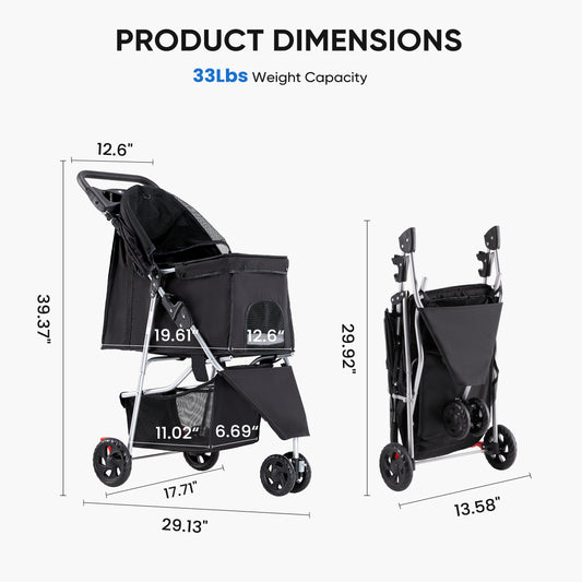 Cat And Dog Pet Cart - 5 - CJ