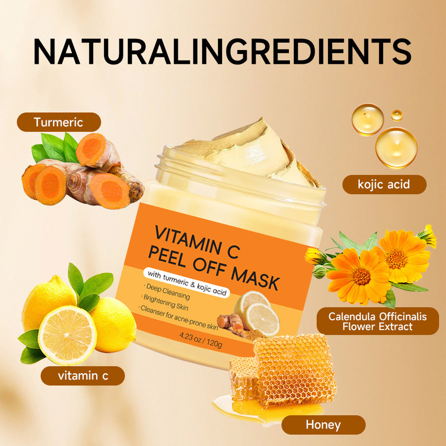 Ginger Kojic Acid Turmeric VC Mask - 5 - CJ