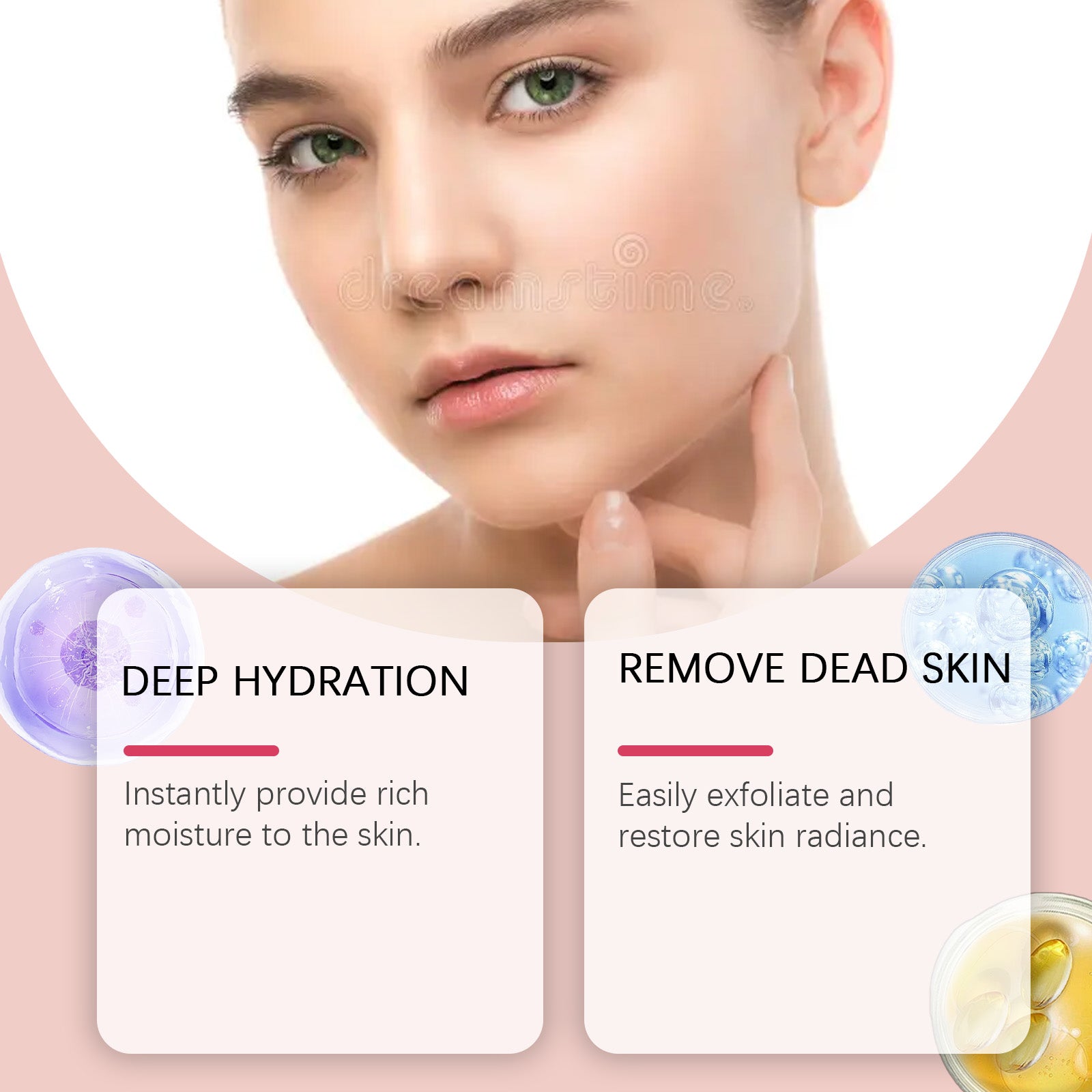 Hoygi Collagen Tear Mask, Gentle Cleansing, Exfoliating, Moisturizing, Moisturizing, Skin Care And Brightening Mask - 5 - CJ
