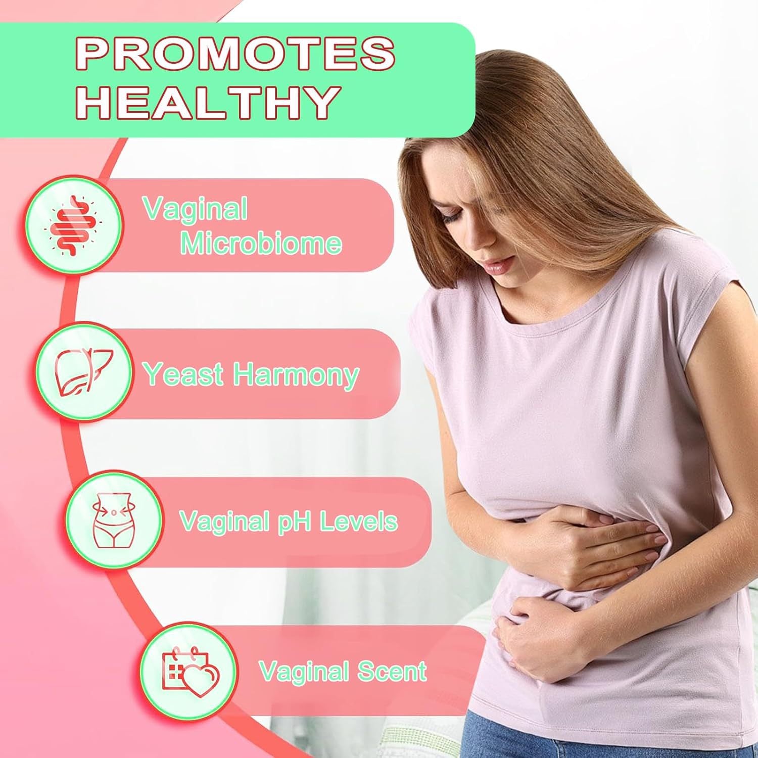 60 Capsules - bottle Of Female Probiotics - 5 - CJ