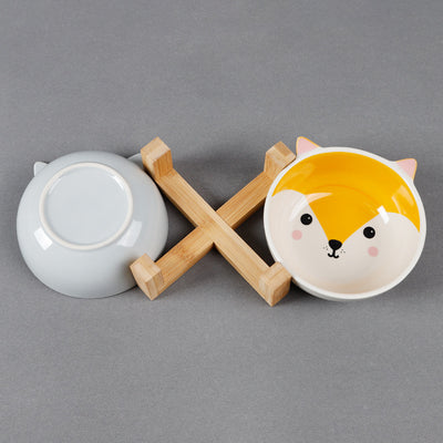 Protect Cervical Spine Cat Food Bowl Cat Food Bowl Pet Bowl - 0 - CJ