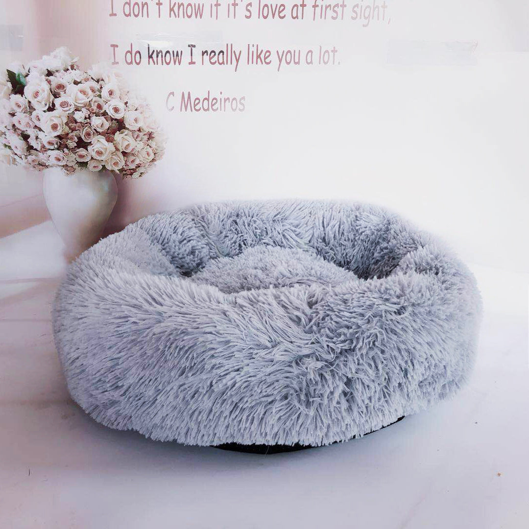 Plush pet nest - 0 - CJ - Light Grey - 70cm - CJJJCWGY03748 - Light Grey - 70cm