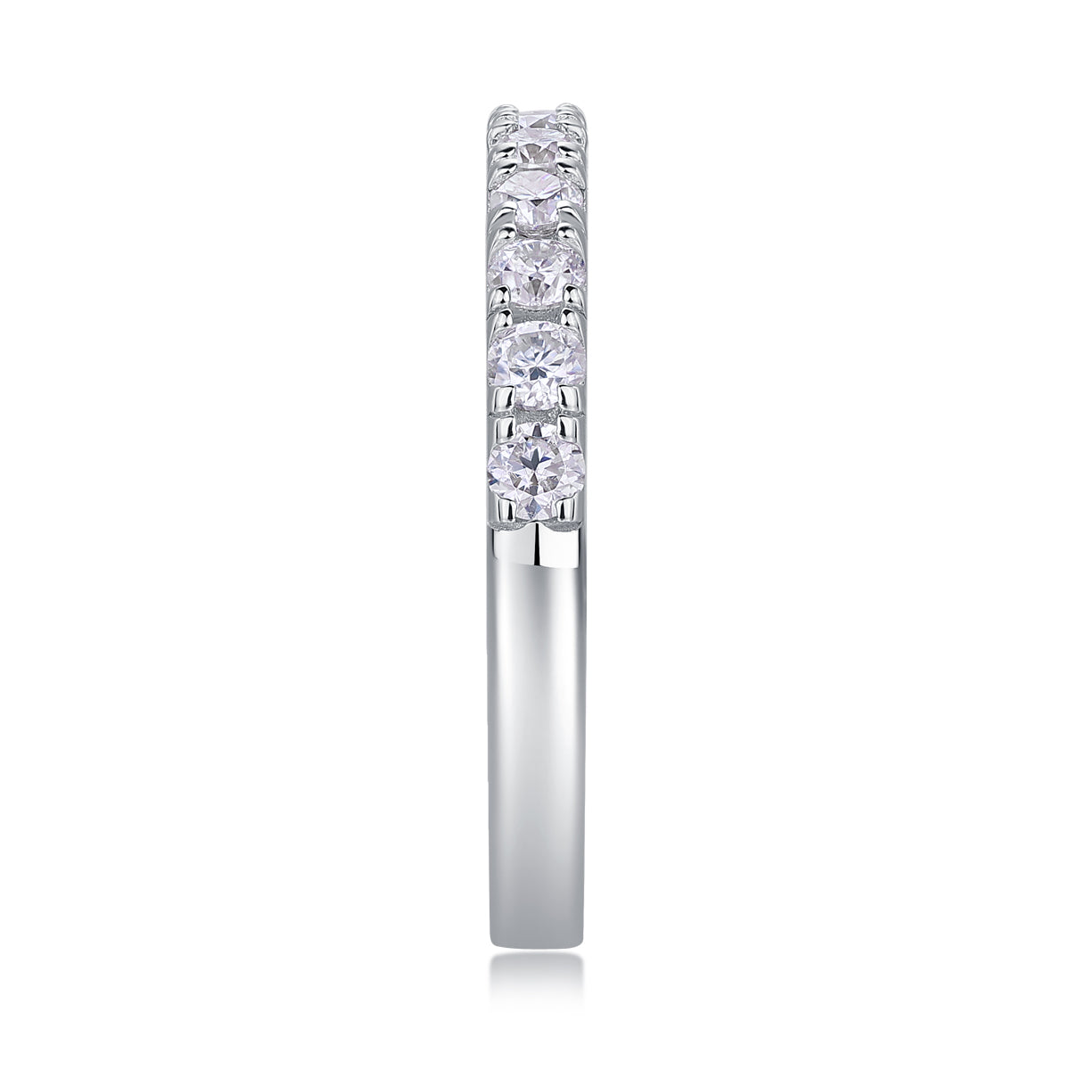 1Parallel World Diamond Ring Luxury Fashion Set Moissanite Silver Ring Prohibit Tk Sales - 5 - CJ