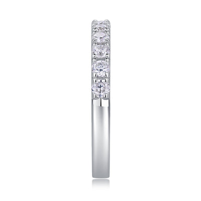 1Parallel World Diamond Ring Luxury Fashion Set Moissanite Silver Ring Prohibit Tk Sales - 5 - CJ