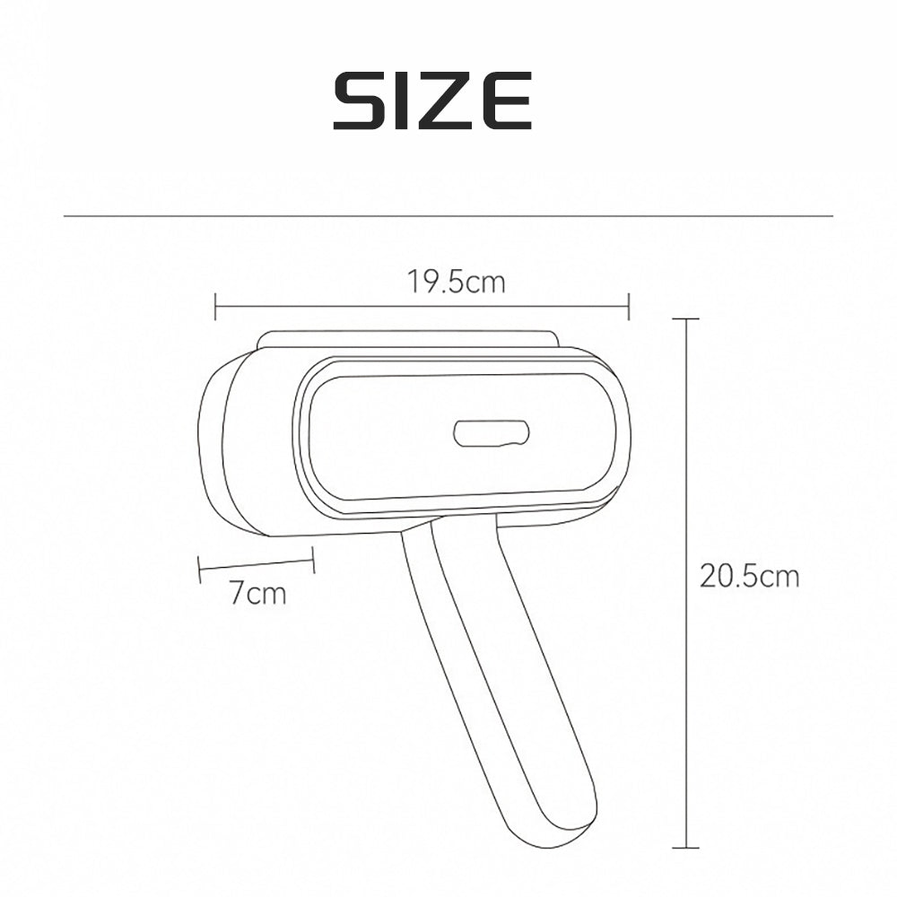 Pet Hair Remover And Reusable Lint Roller Cat And Dog Hair Remover For Furniture, Couch, Carpet, Clothing And Bedding - Portable, Multi - Surface Fur Removal Tool - 5 - CJ