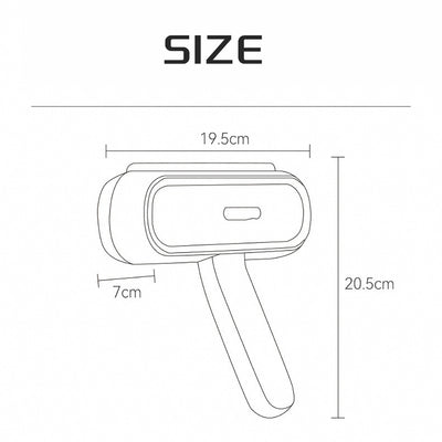 Pet Hair Remover And Reusable Lint Roller Cat And Dog Hair Remover For Furniture, Couch, Carpet, Clothing And Bedding - Portable, Multi - Surface Fur Removal Tool - 5 - CJ
