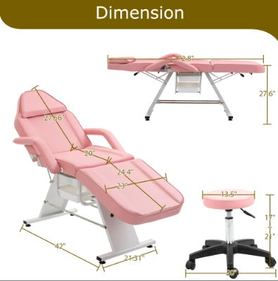 Metal Massage Salon Tattoo Chair - 5 - CJ