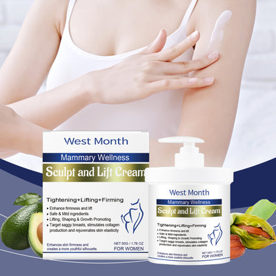 West&Month Breast Care Cream Breast Hydrating And Lifting Gentle Lifting Elastic Massage Cream - 5 - CJ