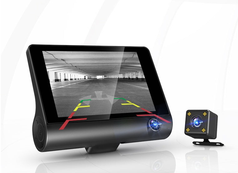1080P High - definition Three - record Driving Recorder - 0 - CJ