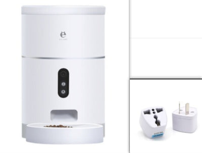 Pet Dog Cat Food Dispenser Bowl with Camera Wide Angle Automatic Pet Feeder Food Bowl APP Control Pet Accessories - 0 - CJ
