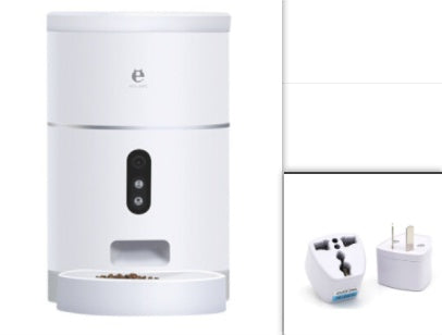 Pet Dog Cat Food Dispenser Bowl with Camera Wide Angle Automatic Pet Feeder Food Bowl APP Control Pet Accessories - 0 - CJ