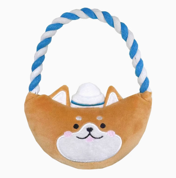 Toy Handle Bends And Hitches Butt Bite - resistant Plush - 0 - CJ