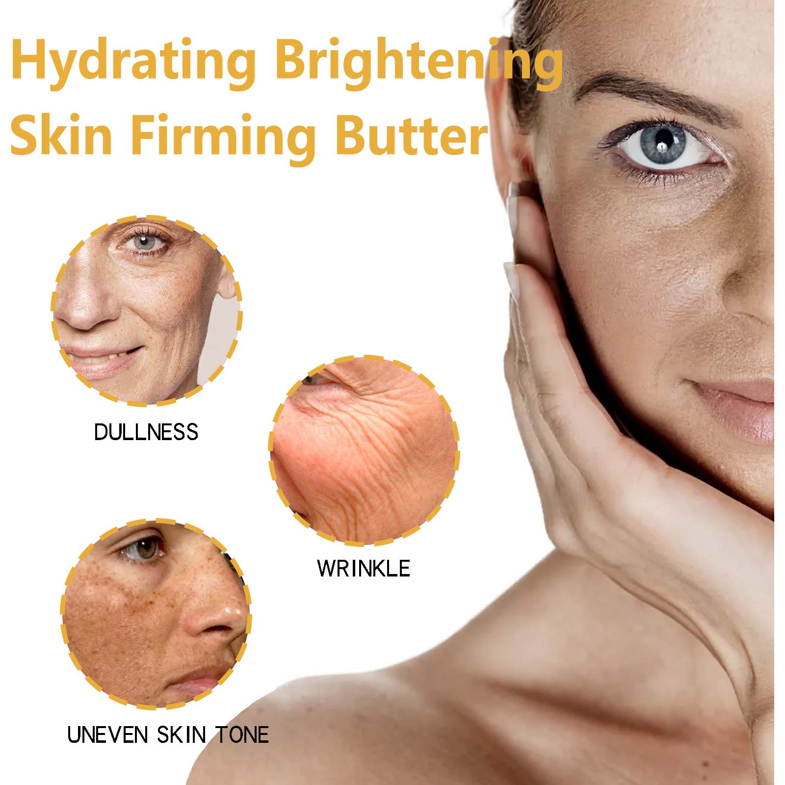 EELHOE Turmeric Moisturizing Cream Nourishes The Facial Skin Barrier, Hydrates And Moisturizes The Skin, And Is A Daily Moisturizing Cream - 5 - CJ