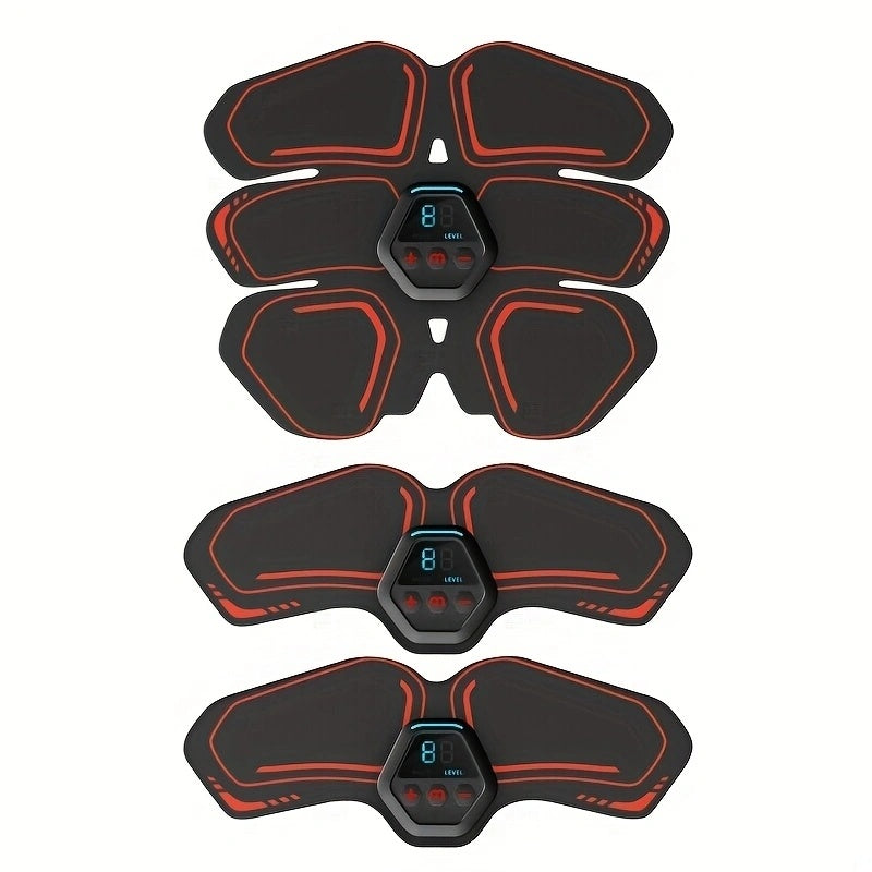 ABS Stimulator, Ab Trainer, EMS Muscle Stimulator LCD Screen Muscle Stimulator USB Rechargeable Por - 5 - CJ