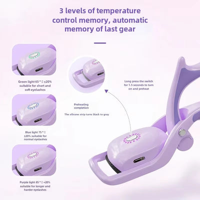 Electric Eyelash Curler - Double Handle - 5 - CJ