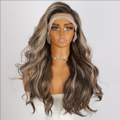 Hot Selling Synthetic Hair Wigs Highlight Wear Go Wigs For Black Women Glueless Wigs - 5 - CJ