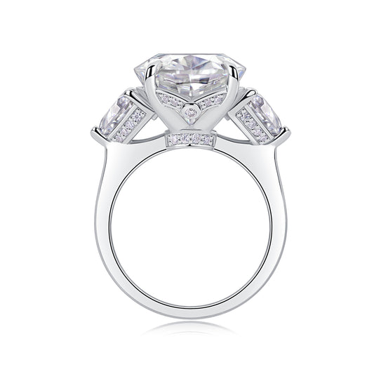 1Soul Resonance - A Fashionable And Luxurious Jewelry Accessory Set With Moissanite S925 Sterling Silver And Platinum - plated Diamond Prohibit TikTok sales - 5 - CJ