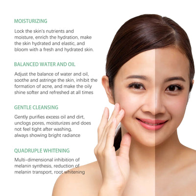 West&Month Brightening And Freckle - removing Facial Cleanser, Cleansing And Brightening Skin Moisturizing And Non - tightening Cleanser - 5 - CJ