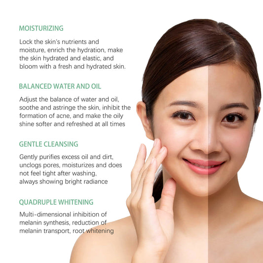 West&Month Brightening And Freckle - removing Facial Cleanser, Cleansing And Brightening Skin Moisturizing And Non - tightening Cleanser - 5 - CJ
