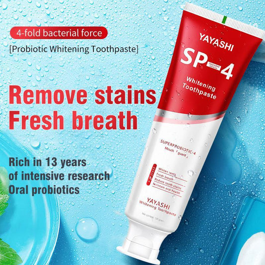 Probiotic Toothpaste For Whitening Teeth, Removing Stains, Eliminating Bad Breath, And Refreshing The Skin. - 5 - CJ