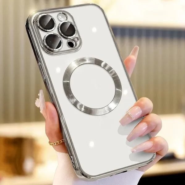For 14 13 12 11 Pro Max Case Mag Safe Magnetic Camera Lens Cover - 5 - CJ