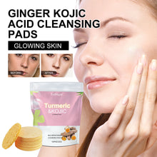 EelHope Turmeric Cleansing Pad Deep Cleansing Pore Refining Acne Blemish Reducing Facial Brightening - 5 - cjdropshipping