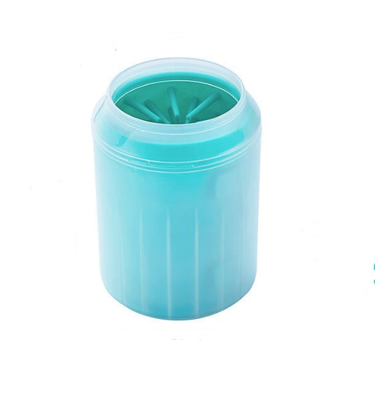 Pet Paw Cleaner Cleaning Kit Cup Soft Brush Can - 0 - CJ