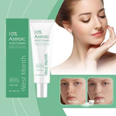 West&Month Azelaic Acid Essence Cream, Repair Moisturizing Moisturizing Face Oil Control Moisturizing Mild Refreshing Cream - 5 - CJ