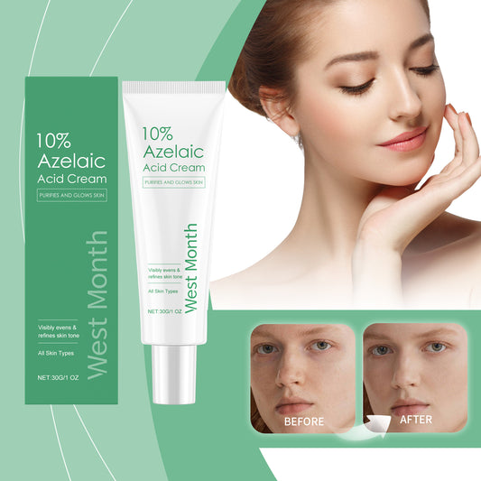 West&Month Azelaic Acid Essence Cream, Repair Moisturizing Moisturizing Face Oil Control Moisturizing Mild Refreshing Cream - 5 - CJ