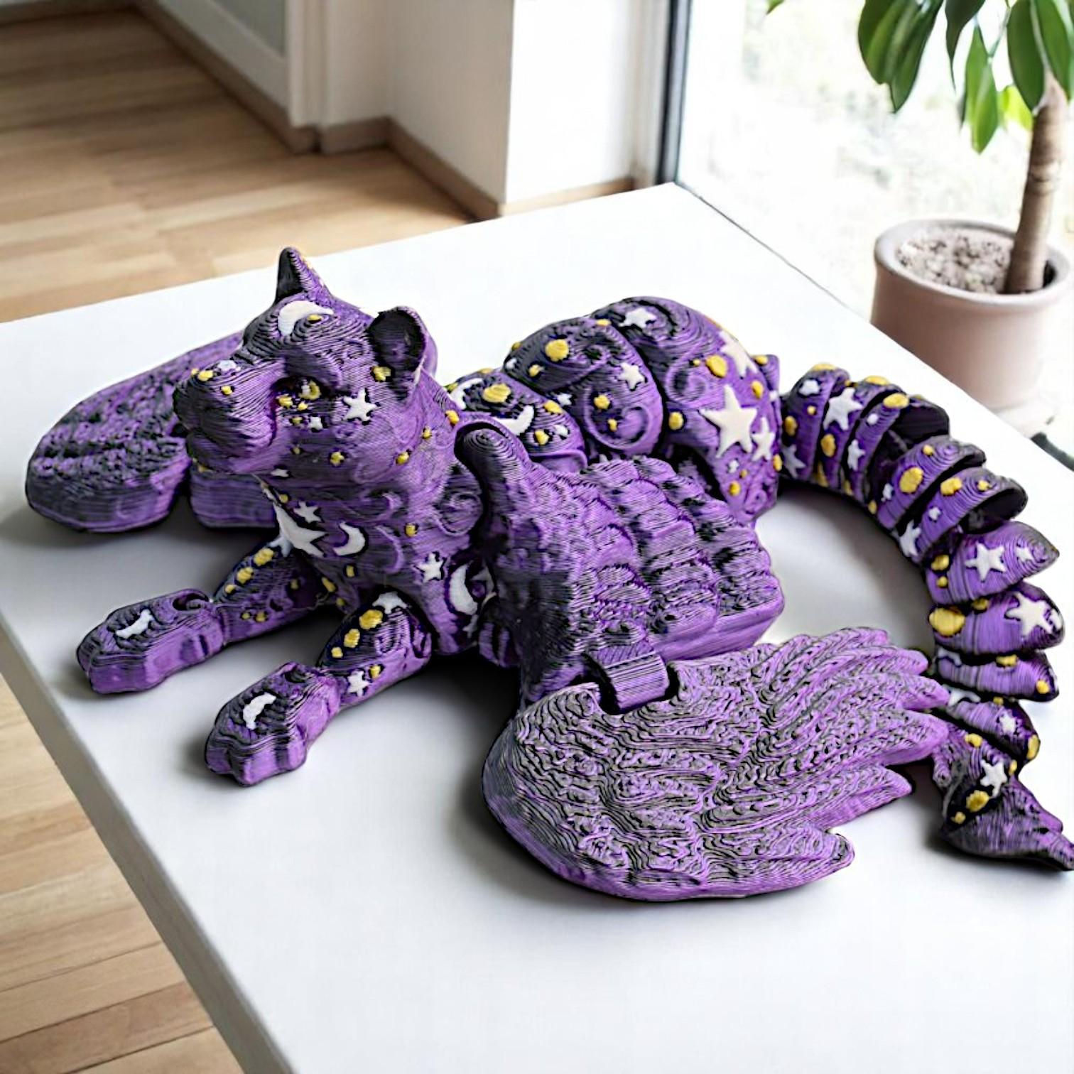 Cosmic Dragon Space Style Exquisite Texture Science Fiction Creative Decorative Ornaments - 5 - CJ