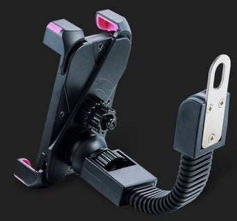 Bicycle mobile phone holder fixed frame mountain bicycle accessories riding equipment electric motorcycle mobile phone navigation bracket - 0 - CJ - Black - Electric car - CJQCMTQT00011 - Black - Electric car