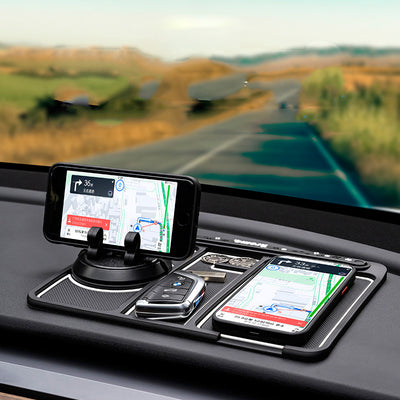 Non - Slip Car Phone Pad For 4 - in - 1 Car Parking Number Card Anti - Slip Mat Auto Phone Holder Sticky Anti Slide Dash Phone Mount - 0 - CJ