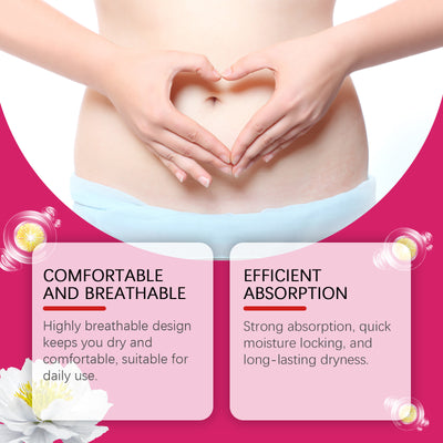 Ximonth Feminine Hygiene Pad Feminine Hygiene Deep Cleaning Thin, Comfortable And Breathable Daily Sanitary Pad - 5 - CJ