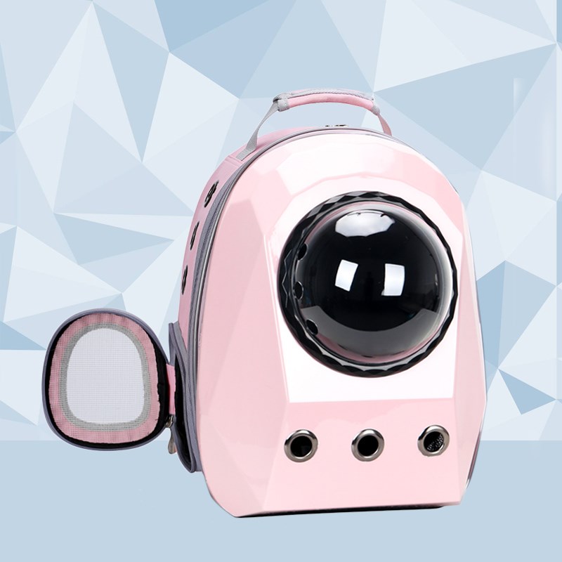 Cat Carrier Bags Breathable Pet Carriers Dog Cat Backpack Travel Space Capsule Cage Pet Transport Bag Carrying Portable Outdoor - 0 - CJ