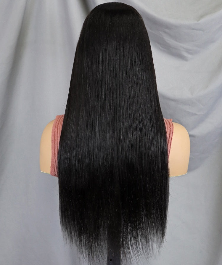 6x4 Density Virgin Human Hair Wigs For Black Women Vietnamese Raw Hair Transparent Lace Front Pre - Plucked Bleached Knots - 5 - CJ