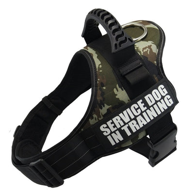 Personalized Custom Reflective Breathable Dog Harness NO PULL Adjustable Pet Harness For Small Large Dog Harness Vest With Patch - 7 - CJ