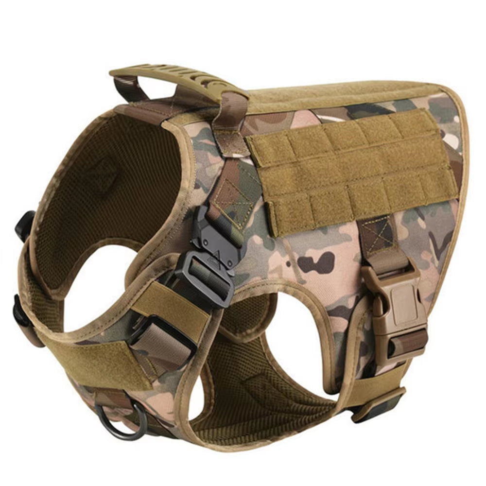 Pet Harness Luxury Dog Leash Set Chest Dog  Nylon Camouflage Dog Harness - 5 - CJ