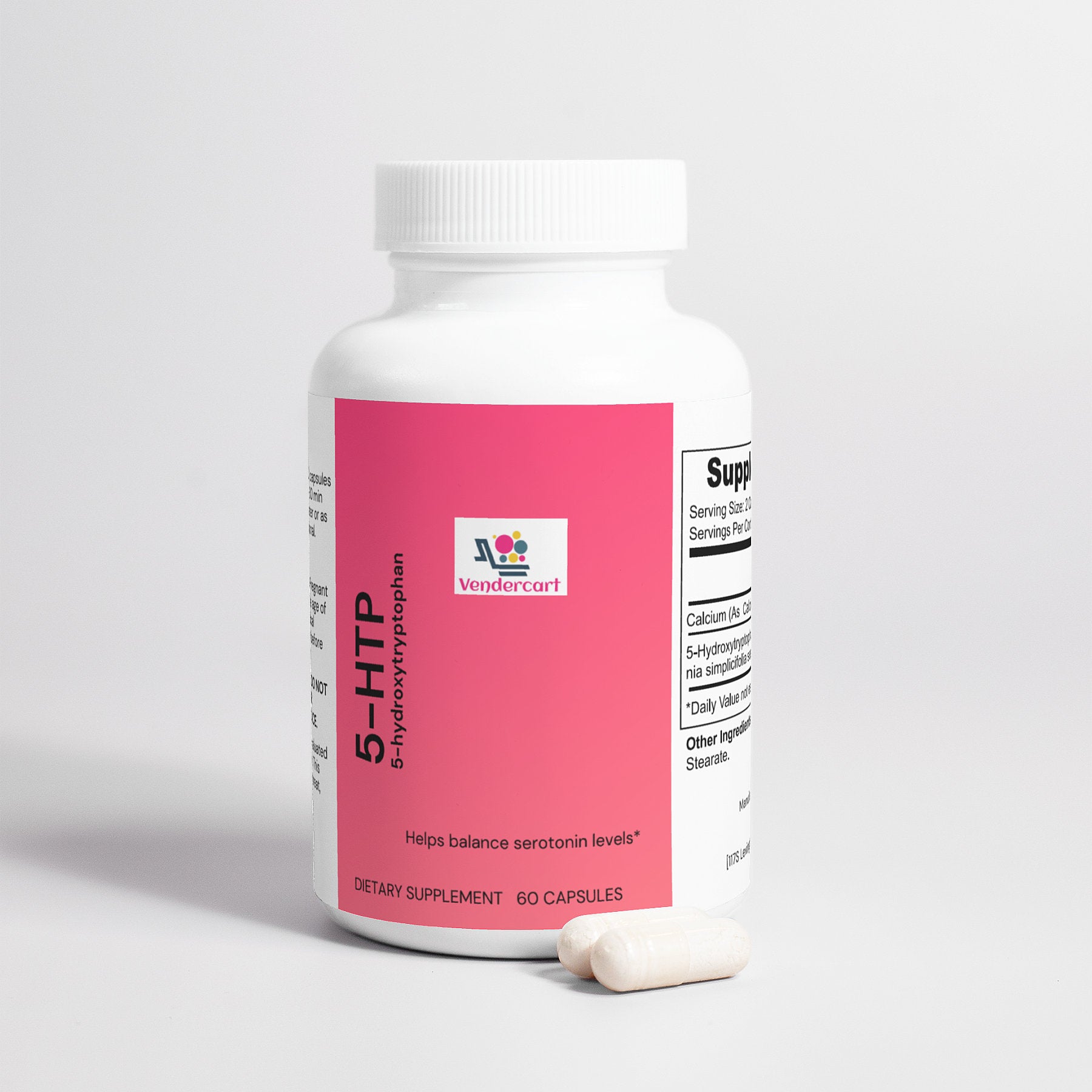 5 - HTP Supplement Boost Serotonin For Better Sleep, Mood, And Anxiety Relief - 5 - CJ